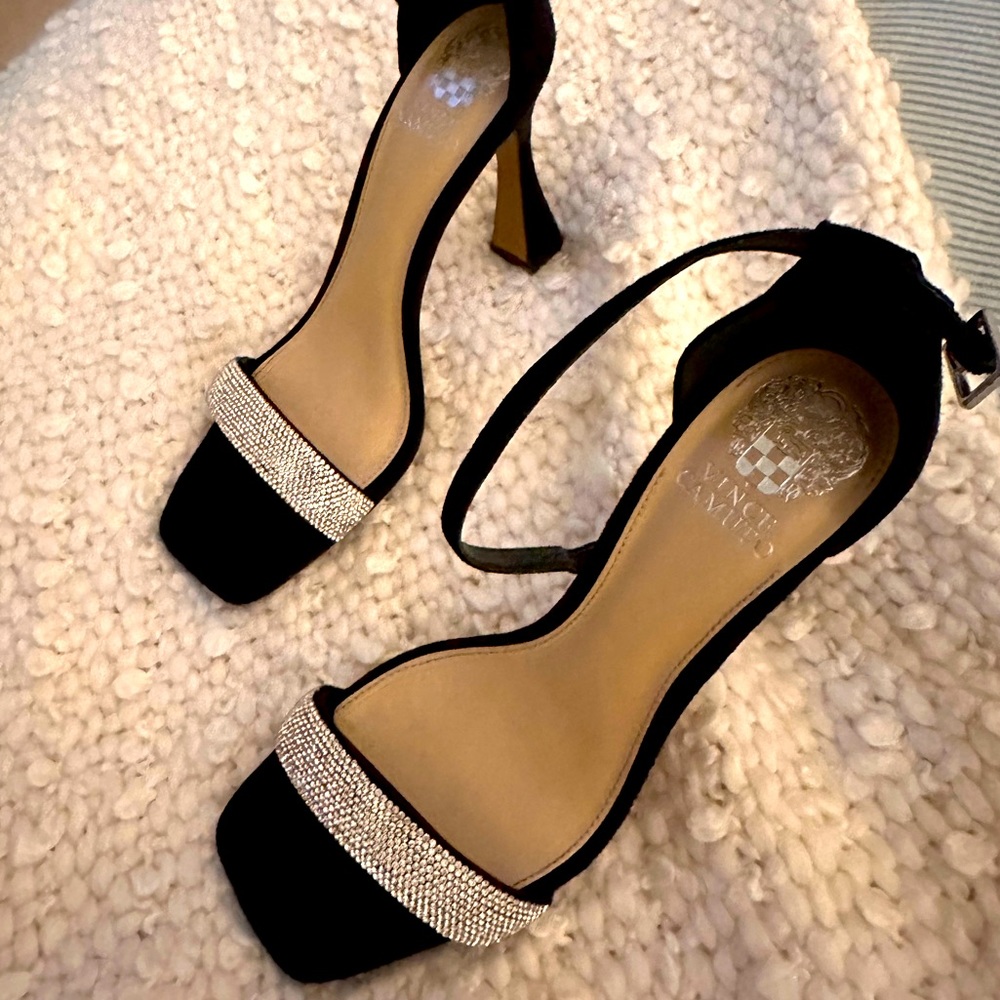 Vince Camuto embellished sandals heeled